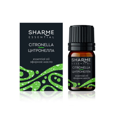 Эфирное масло «Цитронелла» Sharme Essential, 5 мл